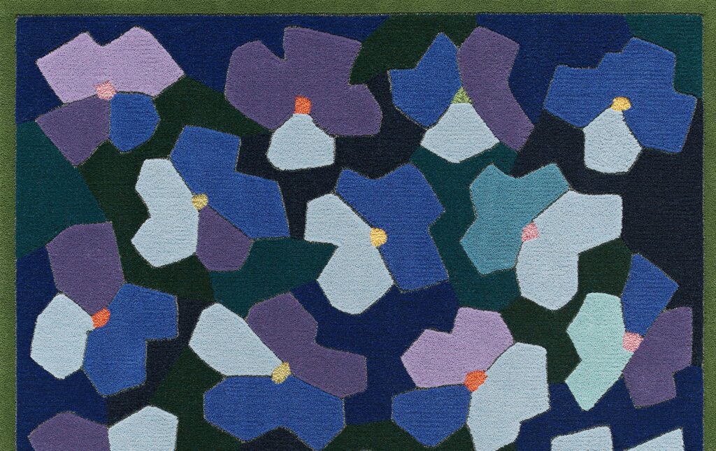 Close up of Anemon Blue